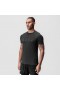 Aerosilver® Fitted Tee Zwart "asrv" | Heren ASRV Korte Mouwen