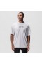  Aerosilver® Oversized T-shirt Wit "box Logo" | Heren ASRV Korte Mouwen