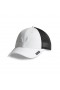 Katoenen mesh snapback wit/witte "vleugels" | Heren ASRV petten en hoofddeksels