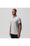  Cottonplus™ Standaard Mesh Rug T-shirt Heather Grey | Heren ASRV Korte Mouwen