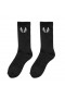  Essential Crew Socks (3 paar) Zwart | Heren ASRV Sokken & Ondergoed