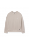  Herringbone Terry Crewneck Chai | Heren ASRV Hoodies & Sweatshirts