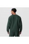  Herringbone Terry Crewneck Forest Green | Heren ASRV Hoodies & Sweatshirts