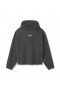  Micro-Terry Raw Hem Hoodie Space Grey | Heren ASRV Hoodies & Sweatshirts