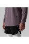  Nano-Mesh Trainingsshirt met Lange Mouwen Moonscape "space Bracket" | Heren ASRV Lange Mouwen