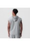 Omkeerbare 2-in-1 Cutoff Hoodie Slate Grey | Heren ASRV Hoodies & Sweatshirts