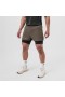  Ripstop 3" High Split Liner Short Deep Taupe/zwart | Heren ASRV Shorts