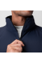  Ripstop Quarter Zip Jacket Navy | Heren ASRV Jassen & Bovenkleding