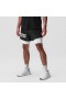Silverplus™ Mesh 5" Liner Short Zwart/wit "training Division" | Heren ASRV Shorts