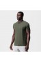 Supima® Essential Tee Olijfgroen | Heren ASRV Korte Mouwen