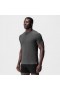  Supima® Fitted Tee Space Grey | Heren ASRV Korte Mouwen