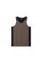  Supima® Mesh Panel Trainingssinglet Diep Taupe | Heren ASRV Tanktops