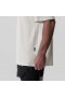  Supima® Oversized Tee Ivory Cream | Heren ASRV Korte Mouwen