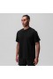  Tech Essential™ Relaxed Tee Zwart | Heren ASRV Korte Mouwen