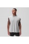 Tech Essential™ Rocker Cutoff Heather Grey | Heren ASRV Tanks