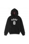  Tech-Terry™ hoodie met rits en zakken, zwart "asrv 8" | Heren ASRV hoodies en sweatshirts