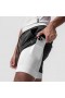 Tetra-Lite® 5" Liner Short Space Grey "cyber"/wit | Heren ASRV Shorts