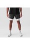  Tetra-Lite® 7" Liner Short Space Grey / Wit / Witte "vleugels" | Heren ASRV Shorts