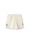  Waffle Knit Sweat Short Crème | Heren ASRV Shorts