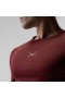  Warpflexx-Lite™ Half-Sleeve Baselayer Crimson | Heren ASRV Korte Mouwen