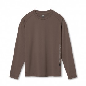 3d-Lite® 2.0 Fitted Long Sleeve Deep Taupe "otwr" | Heren ASRV Lange Mouwen