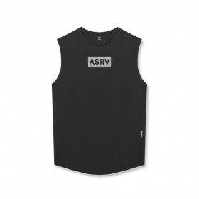 Aerosilver® Cutoff Tank Zwart "box Logo" | Heren ASRV Tanks