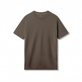  Supima® Fitted Tee Diep Taupe | Heren ASRV Korte Mouwen