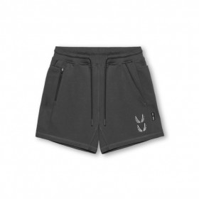  Tech-Terry™ Sidelock Sweat Short Space Grey "Stacked Wings" | Heren ASRV Shorts