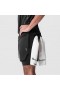  Short Aerosilver® 5" Liner Noir « ailes blanches »/noir | Short ASRV pour homme