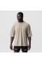 3D-Lite® 2.0 Lycra® Oversized-T-Shirt mit 3/4-Ärmeln in Sand Smoke „otwr“ | Herren ASRV Kurzarm