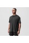  Aerosilver® Oversized-T-Shirt Schwarz "otwr" | Herren ASRV Kurzarm