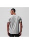  Cottonplus™ Standard Mesh Back Tee Heather Grey | Herren ASRV Kurzarm