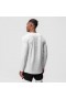  Nano-Mesh Trainings-Langarmshirt Weiß „Space Bracket“ | Herren ASRV Langarmshirt