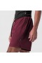  Wendbare 2-in-1-Shorts, Karmesinrot | ASRV Herren-Shorts