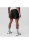  Ripstop-Shorts, 15 cm lang, perforiert, schwarz | ASRV Herren-Shorts