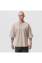 Silverplus™ Mesh Oversized Jersey Beige | Herren ASRV Kurzarm