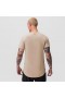  Supima® Established T-Shirt Beige | Herren ASRV Kurzarm