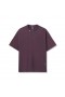 Tech Essential™ Relaxed Tee Tiefviolett „Space Bracket“ | Herren ASRV Kurzarm