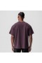 Tech Essential™ Relaxed Tee Tiefviolett „Space Bracket“ | Herren ASRV Kurzarm