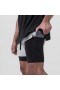  Tetra-Lite® 5" Liner Short Schiefergrau "wings"/Schwarz | Herren ASRV Shorts