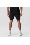  Tetra-Lite® 7" Liner Short Schwarz/Schwarz/Weiße "Flügel" | Herren ASRV Shorts