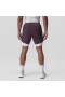  Tetra-Lite® 7" Liner Short Tiefviolett "Cyber"/Weiß | Herren-Shorts von ASRV
