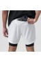  Tetra-Lite® 7" Liner Short Weiß/Schwarz | Herren ASRV Shorts