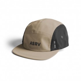  5-Panel Run Cap Khaki/Schwarz „asrv“ | Herren ASRV Hüte & Kopfbedeckungen