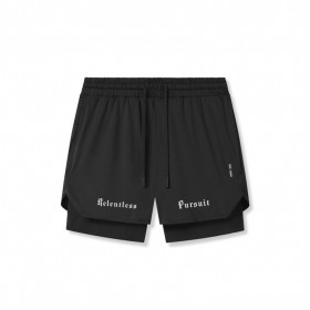  Aerosilver® 5" Liner Short Schwarz "rp"/schwarz | Herren ASRV Shorts