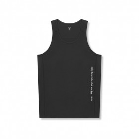  Aerosilver® Trainingsshirt Schwarz "otwr" | Herren ASRV Tanktops
