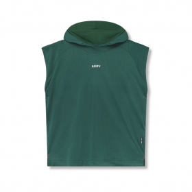 Wendbarer 2-in-1-Hoodie mit Cutoff-Funktion, Waldgrün | Herren ASRV Hoodies & Sweatshirts