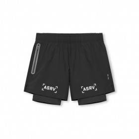  Ripstop 5" Liner Short Schwarz | Herren ASRV Shorts