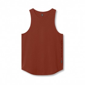 Supima® Extended Tank Top Brick | Herren ASRV Tanks