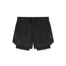  Tetra-Lite® 5" Liner Short Schwarz "wings"/Schwarz | Herren ASRV Shorts